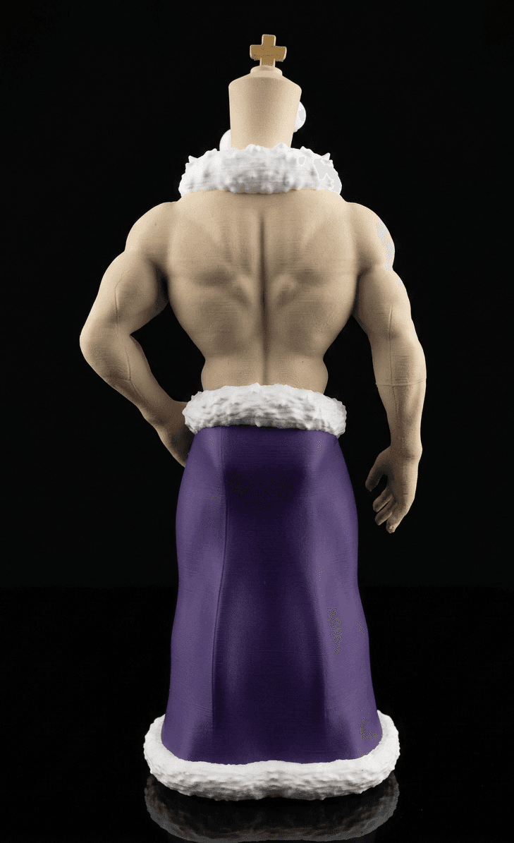 Figurine Sexy Kinger TADC, vue 3 — impression 3D, La Cale aux Trésors