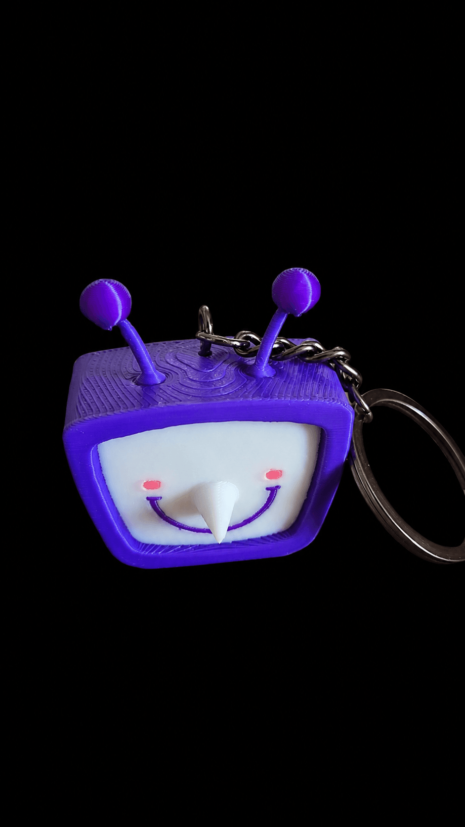 Porte-clés Tenna – Deltarune 📺, vue 2 — impression 3D, La Cale aux Trésors